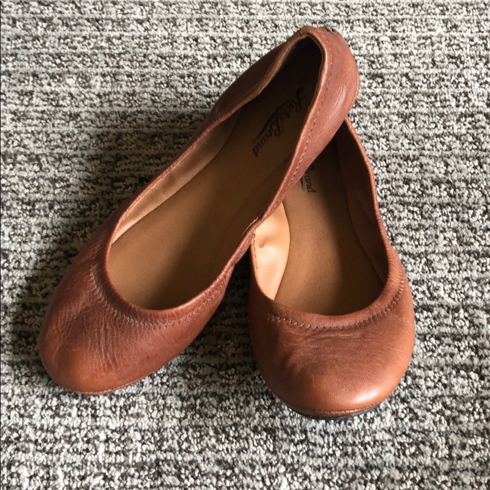 Lucky Brand leather ballet flat